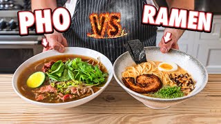 Tonkotsu Ramen Vs Pho [upl. by Sirej426]