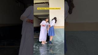 Ek aisi teacher har school m hoti hai👩‍🏫😂 shorts funnyshorts comedyshorts teacherlife [upl. by Egwan]