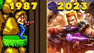 Evolution of CONTRA Games 19872023 [upl. by Ira]