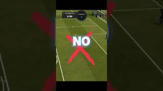 NEW LONG PASS CURVE TRICKS fifamobile fc24 shorts [upl. by Chrysa]