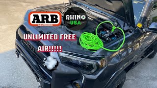 ARB compressor on a 5th gen 4runner [upl. by Allebara]