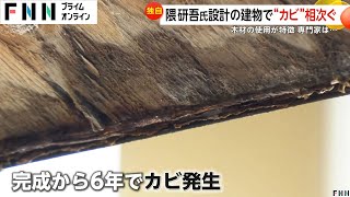 【独自】隈研吾さん設計の市庁舎に完成6年でカビが「もっとボロくなる」市民不安の声…総工費は40億円 群馬・富岡市（20241119OA） [upl. by Fianna]