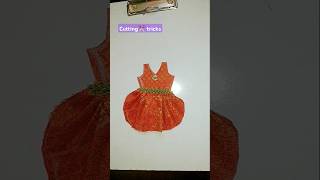 Frock cutting✂️ ideashortvideo fashionhacks fashiondesign [upl. by Sibilla547]