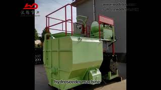 Portable and Easy Opertion Hydroseeding Machine for Slope Greening [upl. by Apicella777]