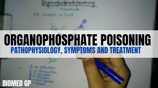 Organophosphates Pathophysiology symptoms and treatment BioMed GP [upl. by Notslar673]