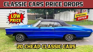 Find Your Budget Prices Here 20 New Classic Cars For Sale Near Me [upl. by Eidur]