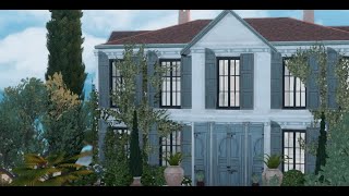 TARTOSA ARTISTS HOME ೃ࿐ Sims 4 speedbuild [upl. by Hausmann205]