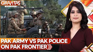 Pak Army Vs Pak Police Hundreds of Cops Protest Against Army ISI Interference  Gravitas [upl. by Thorner]