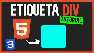 👉Como usar la ETIQUETA DIV en HTML 😱 [upl. by Airetnuhs662]