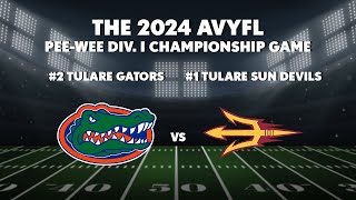 The 2024 AVYFL PeeWee Div I Championship Game [upl. by Rexferd]