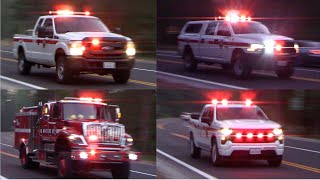 CalFire and TCFD Responding Code 3 To A Person Off a Cliff [upl. by Antone]