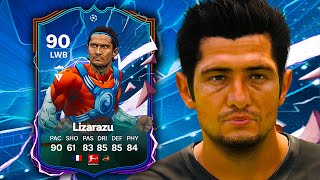 90 UCL Hero Lizarazu Player Review  EA FC 24 [upl. by Illoh]