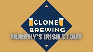 Clone Brewing  Murphys Irish Stout  Grainfather Brew Day amp Taste Comparison [upl. by Adiam]