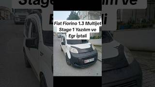 Fiat Fiorino 13 Multijet Euro4 75HP 190NM Stage 1 Yazılım 95HP 230NM ve EGR İptali fiat fiorino [upl. by Absa]