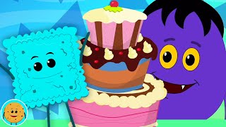 Cake Song Lets Bake A Cake and Nursery Rhymes By Hello Cookie [upl. by Ciprian]