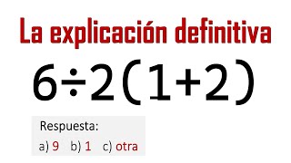 LA EXPLICACIÓN DEFINITIVA DE LA OPERACIÓN ARITMÉTICA VIRAL 6÷212 [upl. by Kiyohara]