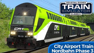 CITY AIRPORT TRAIN Der Flughafen Shuttlezug  TRAIN SIMULATOR CLASSIC  Wien Mitte  Flughafen Wien [upl. by Karl]