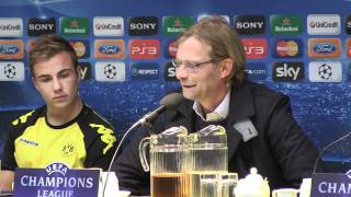 Pressekonferenz Borussia Dortmund  Olympiakos Piräus [upl. by Knobloch]