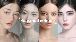 What Is Your Personal Color  12 seasonal color analysis with quiz [upl. by Britton]