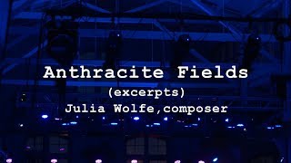 Westminster Choir Performs Anthracite Fields [upl. by Anaicilef]