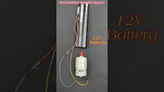 Old Laptop Battery  How To Make 12V Powerful Battery shorts battery [upl. by Ynetsed]