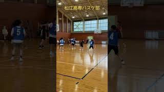 松江高専バスケ部 basketball 松江高専 [upl. by Ardnnaed]