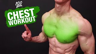 The 💯 Chest Workout MOST EFFECTIVE [upl. by Yuk]