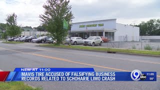 Mavis Tire accused of falsifying business records related to Schoharie limo crash [upl. by Ane]