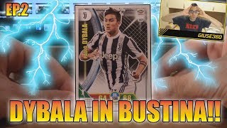 DYBALA IN BUSTINA  PRIMO TOP PLAYER  APERTURA BUSTINE CALCIATORI PANINI ADRENALYN XL 20172018 [upl. by Holder91]