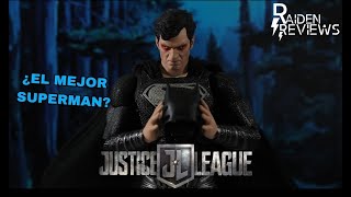 REVIEW MAFEX SUPERMAN BLACK SUIT ZACK SNYDER JUSTICE LEAGUE [upl. by Winson664]