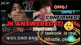 Why Did Jk CONFIRM THEIR RELATIONSHIP😲🫢trending taekook bts fyp jungkook taehyung kpop [upl. by Kenweigh655]