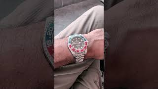 Pagani submariner pepsi bezel change jubilee bracelet [upl. by Groos31]