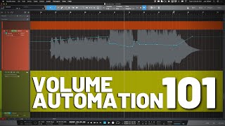 Volume Automation 101 in StudioOne [upl. by Lewie]