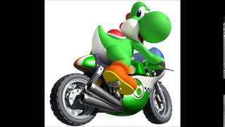 Yoshi Voice  Mario Kart Wii [upl. by Enaasiali]