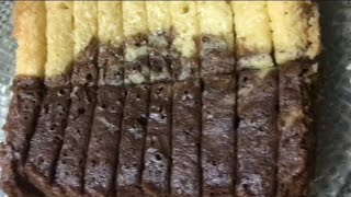 Chocolate amp vanilla cake recipe by Asma Cooking in one cake recipe cake recipe [upl. by Tacklind175]