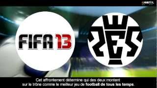 FIFA 13 ou PES 2013  Quel est le meilleur jeu de football de tous les temps   EAZEL [upl. by Atinna]