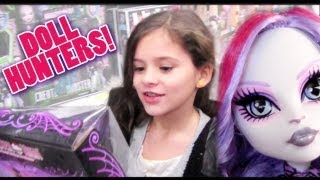 KITTIESMAMA DOLL HUNTERS  Hunting for Monster High Catrine DeMew Werecat Fearleaders amp Duece [upl. by Crompton123]