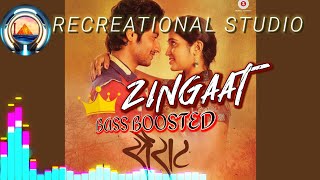 ZINGAAT SONG  BASS BOOSTED  REVERB  SAIRAT  MARATHI  RECREATIONALMUSIC250 [upl. by Jacy524]