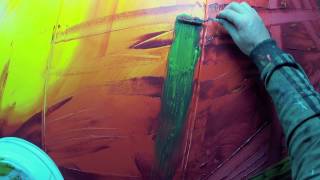 Learn How to Paint Abstract Painting with Acrylics video  Vitalba by John Beckley [upl. by Hceicjow10]