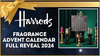 HARRODS FRAGRANCE ADVENT CALENDAR REVEAL 2024 [upl. by Ashbaugh]