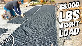 How To Install A Permeable Gravel Driveway Grid System [upl. by Langer]