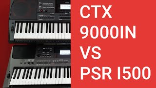 CASIO CTX9000IN VS YAMAHA PSR I500 INDIAN AND WESTERN TONES COMPARE INDEPTH PART 23 [upl. by Sophronia365]