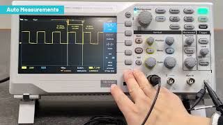 TBS1000C TwoChannel Digital Storage Oscilloscope  Making Measurements [upl. by Anaehs584]