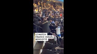 LE MATCH FRANCEISRAËL BOYCOTTÉ [upl. by Nath]