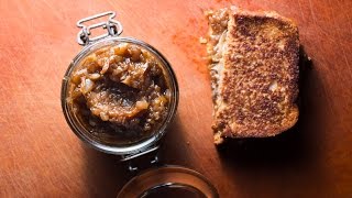 How to Make Homemade Onion Jam  SAM THE COOKING GUY [upl. by O'Neil]