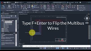 AutoCAD Electrical 49 How to Connect Components in Circuit [upl. by Iadrahs742]