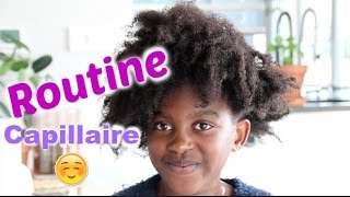 ROUTINE CAPILLAIRE ENFANT cheveux crépus [upl. by Doralyn]