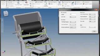 2010 Autodesk Inventor iLogic Conveyor [upl. by Shedd]