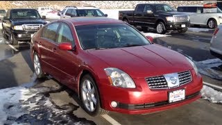 2006 NISSAN MAXIMA 35 SE FULL TOUR start up exhaust interior exterior [upl. by Esirec]