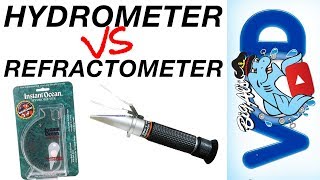 Measuring Salinity Hydrometer VS Refractometer  BigAlsPetscom [upl. by Aibos]